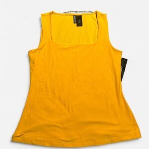 Yellow Sleeveless Top